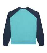 Greatness Lightweight Reglan Crewneck – Navy Blue / Sky Blue - Image 3