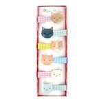 Meri Meri Kitten Club Hair Clips (x 6)