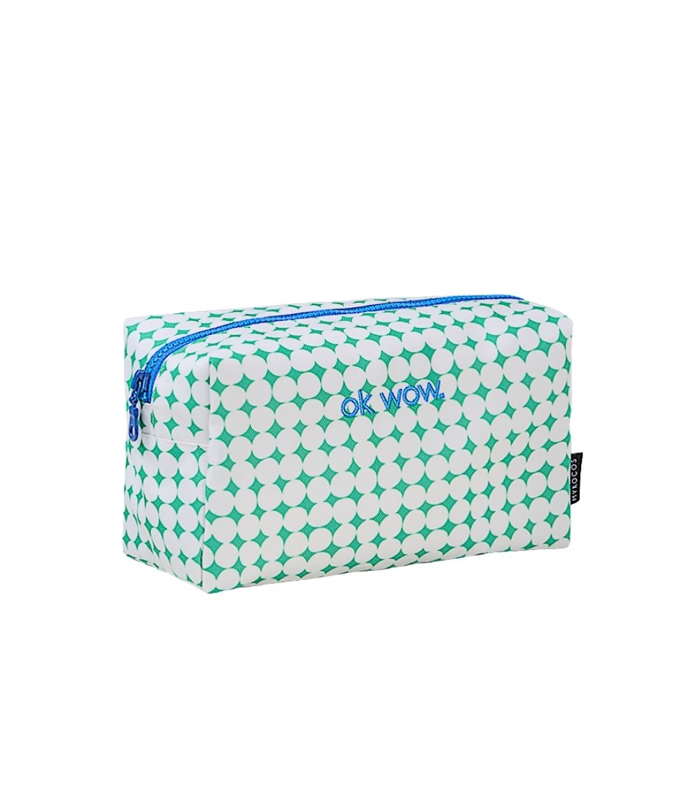 452 Moss Lattice Beauty Pouch - Image 1