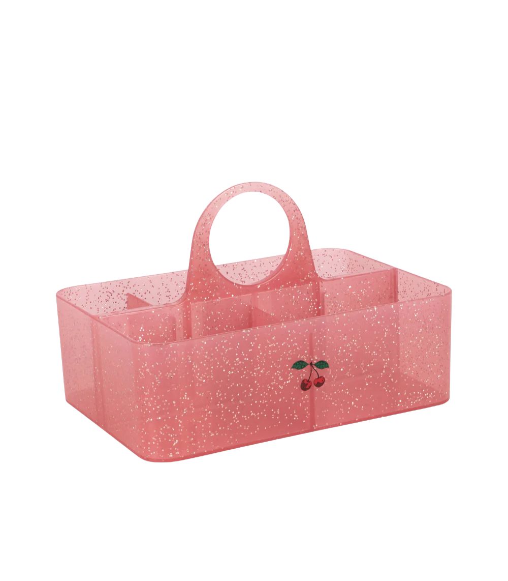 470 Glitter Storage Organizer, Sparkling Blush - Image 1