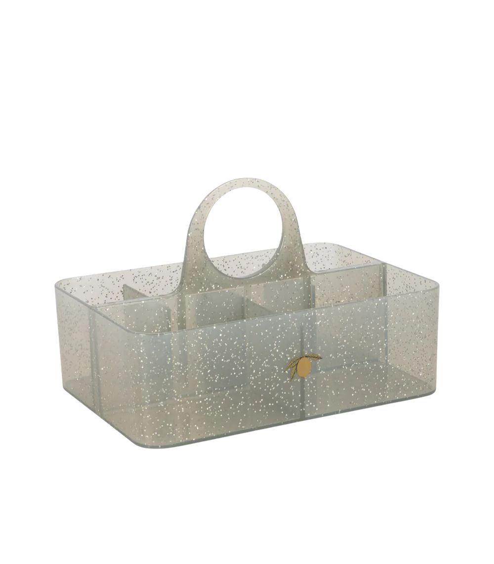 471 Glitter Storage Organizer, Sparkling Blue - Image 1