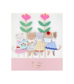 Meri Meri Kitten Club Cake Toppers (x 4) - Image 4