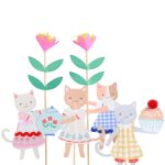 Meri Meri Kitten Club Cake Toppers (x 4)