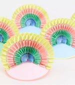 Meri Meri Charm Party Rainbow Party Hats (x 6) - Image 2
