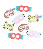 Meri Meri Jungle Jamboree Party Masks (x 8)