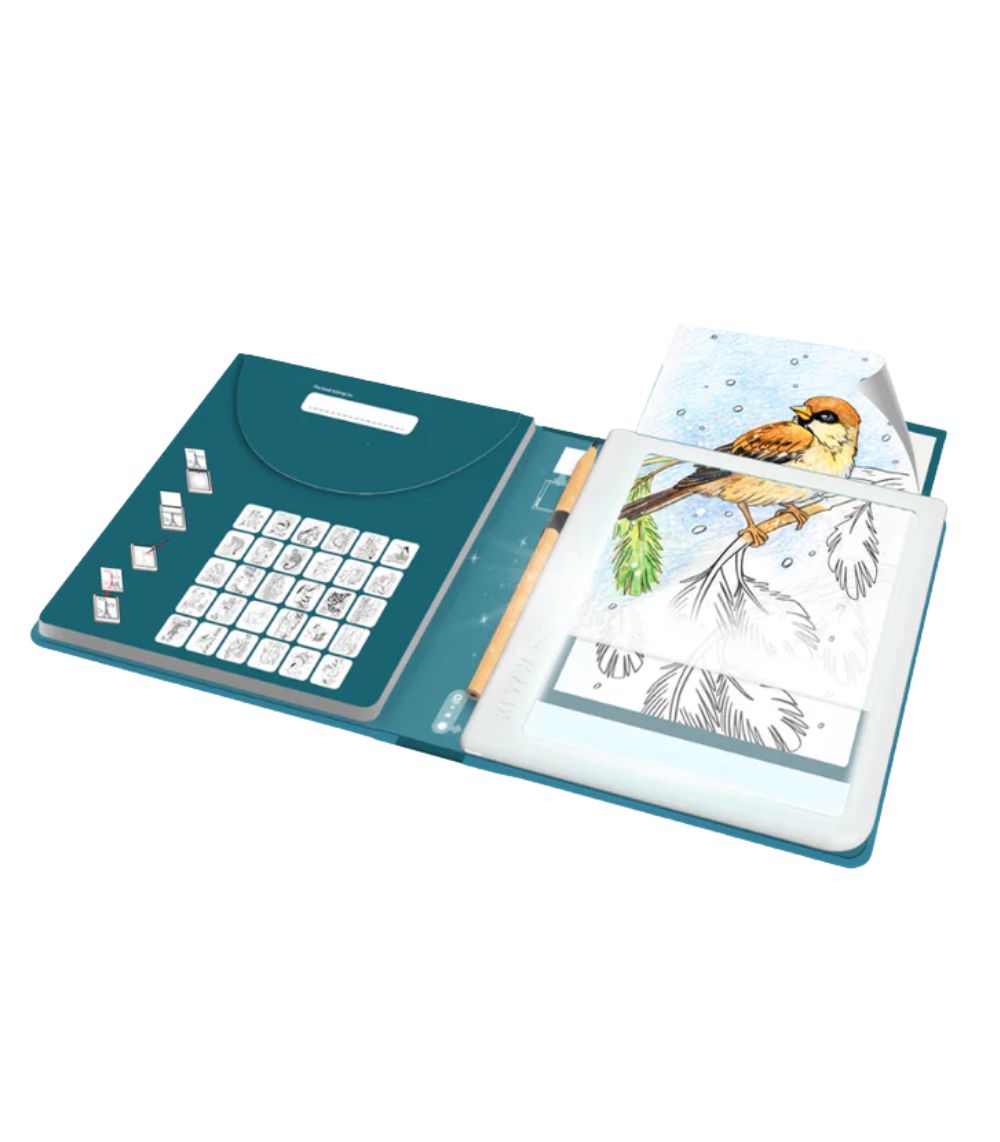 KIDYWOLF (3) Kidydraw-Pad Illuminated Drawing Tablet Animals - Image 1