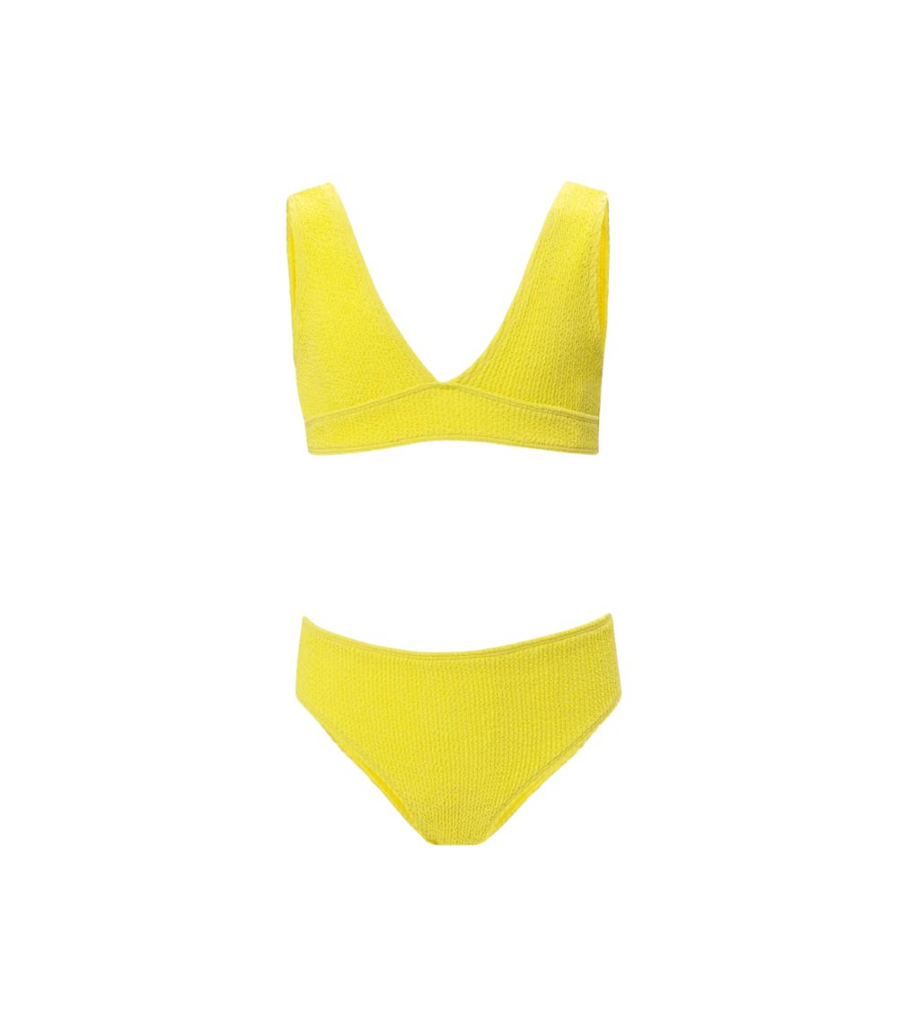 SORBET ISLAND WONDER (6) Kids Aqua Bikini 2-5 Years, Banana - Image 1