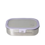 Stainless Steel Lunchbox - 2 Compartment - Purple