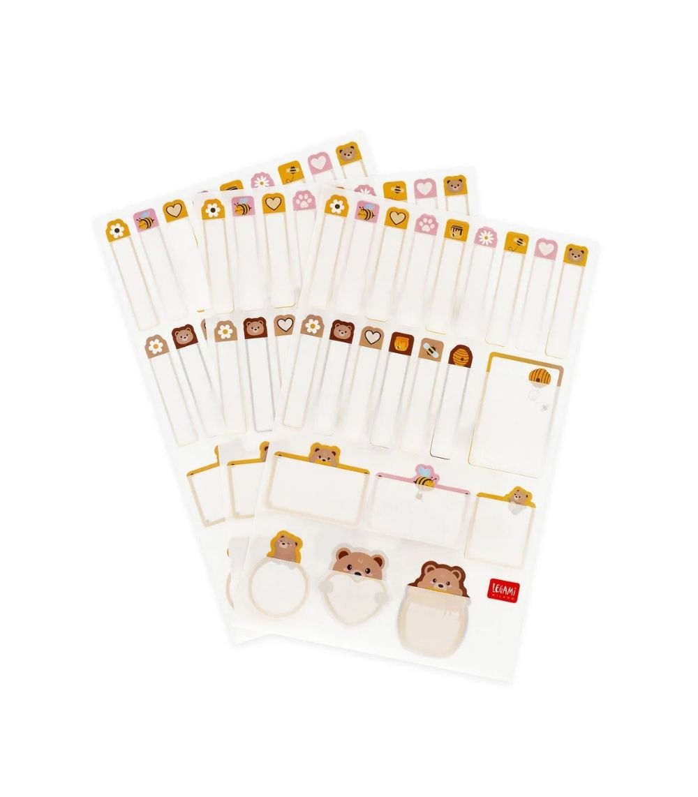 112 Adhesive Labels with Protective Film - My Name Is... - Teddy Bear - Image 1