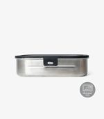 Stainless Steel Lunchbox - 2 Compartment - Black - Image 4