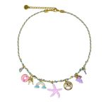 Pastel Paradise Charm Necklace