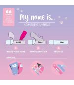 Adhesive Labels with Protective Film - My Name Is... - Kitty - Image 2