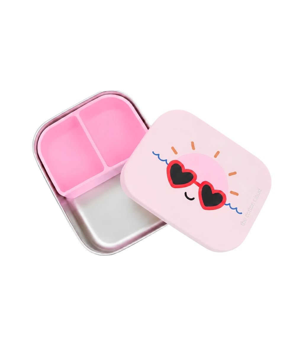 128 Stainless Steel Lunchbox With Removable Compartments, Club Soleil - Image 1