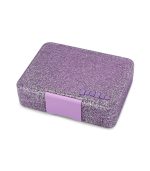 Yumbox Snack - 3-sections Princess Purple Glitter - Image 7
