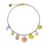 Sunlit Garden Charm Necklace