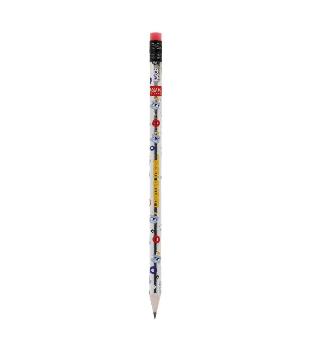 16 Recycled Paper Pencil - I Used To Be A Newspaper - Robot - Image 1