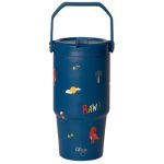 Insulated Tumbler 600ml - Blue Dino