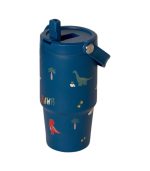 Insulated Tumbler 600ml - Blue Dino - Image 4