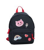 Kids Small Backpack Cat Blue