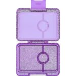 Yumbox Snack - 3-sections Princess Purple Glitter