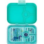 Yumbox Panino - 4-sections Tropical Aqua/Panther Tray