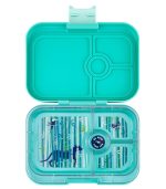 Yumbox Panino - 4-sections Tropical Aqua/Panther Tray