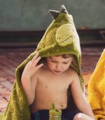 Hooded Towel 70x130cm - Mr. Dino - Image 2