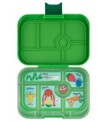 Yumbox Original - 6-sections Jurassic Green/Funny Monsters Tray