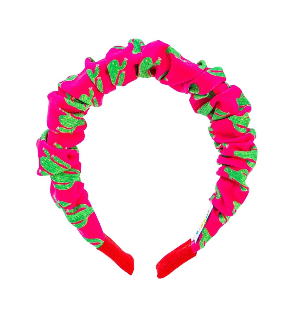 3 Kiddoz Magenda Cactus Scrunchieband - Image 1