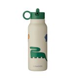 Falk Water Bottle 350ml, Dinosaurs/Mist