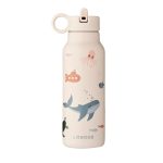 Falk Water Bottle 350ml, Sea Creature/Sandy