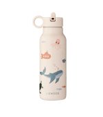 Falk Water Bottle 350ml, Sea Creature/Sandy
