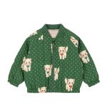 Juno Bomber Jacket, Dot Miao Verde