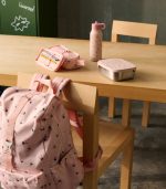 Falk Water Bottle 350ml, Mini Cherry Heart/Rosey - Image 4