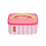 Pink Stripes Lunch Bag