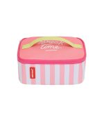 Pink Stripes Lunch Bag