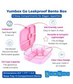 Yumbox Go Sydney Pink - Image 3