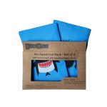 No-Sweat Ice Packs, Set of 2 Funny Shark & Monster