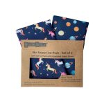 No-Sweat Ice Packs, Set of 2 Space & Unicorn
