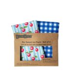 No-Sweat Ice Packs, Set of 2 Vichy & Cherries