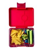 Yumbox Snack - 3-sections Wow Red/Shark Tray - Image 3