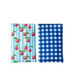 No-Sweat Ice Packs, Set of 2 Vichy & Cherries - Image 3