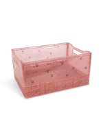 2 Pack Glitter Storage Box, Sparkling Blush - Image 5