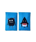 No-Sweat Ice Packs, Set of 2 Funny Shark & Monster - Image 4