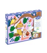 Djeco Foam Collage Sparkling Parties