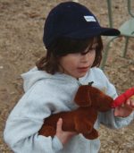 Lou Sweat Zip Hood, Grey Melange - Image 6