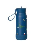 Water Bottle 250ml - Blue Dino