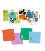 Djeco Felt Pictures Very Soft Animals - Image 3