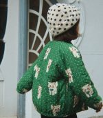Juno Bomber Jacket, Dot Miao Verde - Image 4