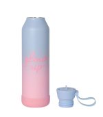 Water Bottle 750ml - Glow Up Blue/Pink - Image 2